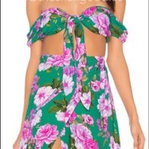 ISO LOVERS AND FRIENDS FLY FREE SKIRT AND CROP TOP